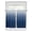 Navy Blue, variant on Tier Curtains 45 Inches Long, Navy Blue Ombre Window Treatment Curtain Drapes, Modern Abstract Art Gradient Aesthetics Window Half Privacy Curtains for Bedroom Bathroom, 42"x45", 2 Panels