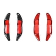 thumbnail image 5 of Red Carbon Fiber Shift Paddles For Mini R56 Lci Clubman R55 R57 R58 R59 R60 Steering Wheel Paddle E, 5 of 5