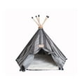 thumbnail image 5 of Armarkat Cat Bed Model C56HBS/SH, Teepee Style with Striped Pattern, 5 of 6