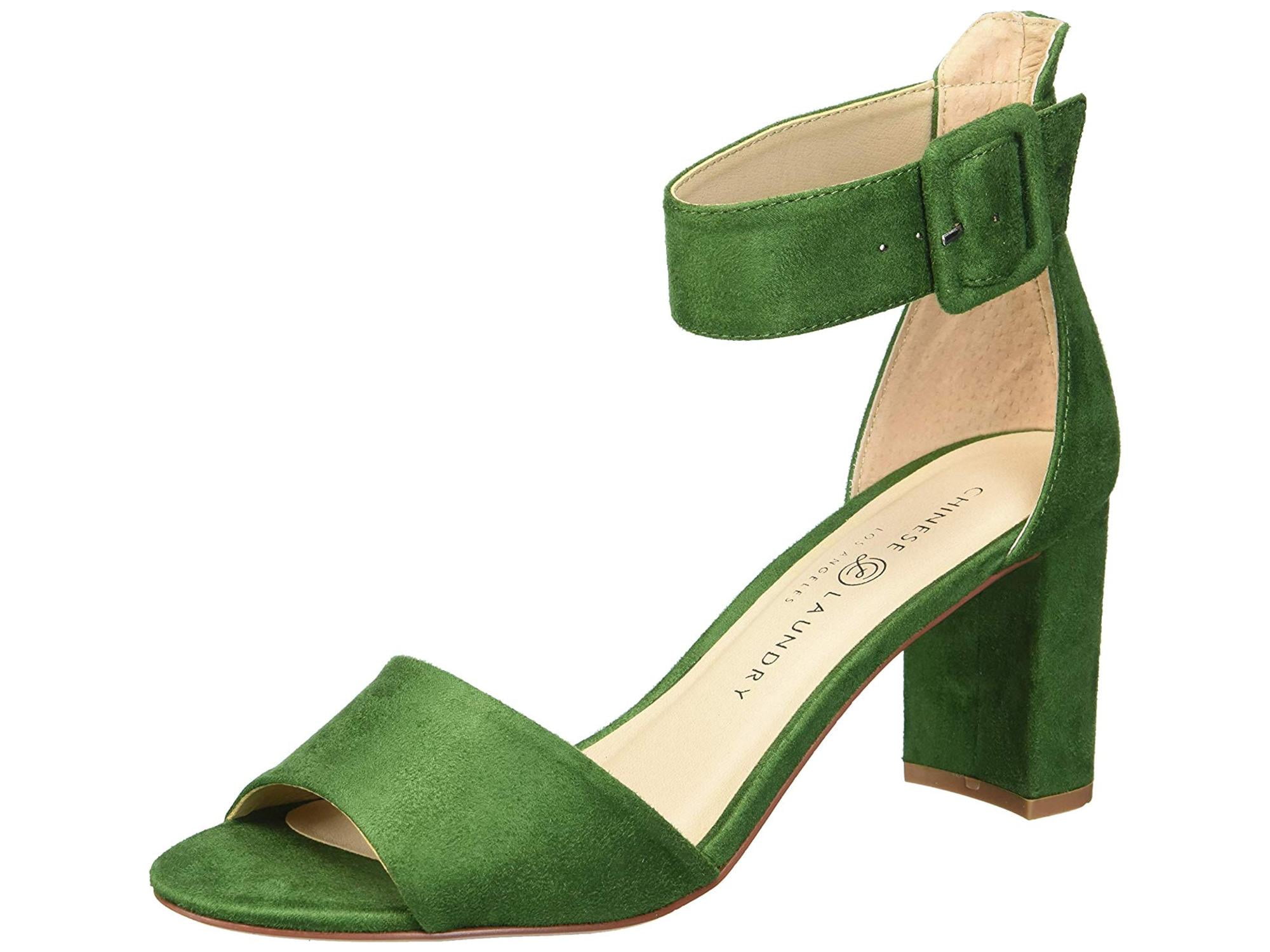 chinese laundry green shoes
