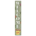 thumbnail image 2 of My Word! Yellow Watercan Porch Board Welcome Sign & Porch Leaner for Front Porch Deck Patio or Wall - Indoor Outdoor Farmhouse Rustic Vertical Home Decor 8"x46.5", 2 of 5