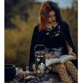 thumbnail image 2 of Goth Moon Skull Tumbler with Handle and Flip Straw - Insulated Coffee Travel Mug, Water Bottle - Gothic Halloween Decor Gift for Women (30oz), 2 of 6