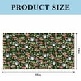 thumbnail image 2 of Fluorescent Light Covers for Ceiling Lights Classroom, Tropical Magnetic Ceiling Light Cover Filter for School,Office, 2X4 FT, Pack of 4, Frog Bread Mushroom Coffee Print Dark Green, 2 of 9