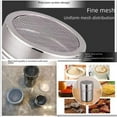 thumbnail image 3 of Large Non-Magnetic Stainless Steel Powder Shaker with Durable Mesh & Plastic Lid - Ideal for Coffee, Herbs, Spices - Even Distribution, Easy to Clean & Store - Perfect for Culinary Use, Camping,, 3 of 6