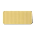 thumbnail image 1 of Ethnic Computer Mouse Pad, Traditional Eastern Inspired Motifs in Monochrome Rhombus, Rectangle Non-Slip Rubber Mousepad X-Large, 35" x 15" Gaming Size, Earth Yellow and White, by Ambesonne, 1 of 2
