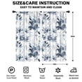 thumbnail image 2 of Blackout Kids Curtains,Pioneer Flower Floral Print Pattern Childrens Insulated Curtains Set Of 2,Bedroom Essentials,Toddler Room Decor 42"x84", 2 of 5