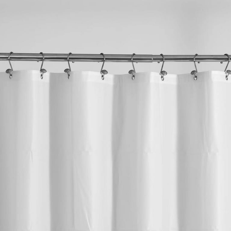 Ecoluxe PEVA Bathroom Waterproof Shower Curtain Liner 70 WX 70 H, White,  Heavy Duty Hotel Quality…See more Ecoluxe PEVA Bathroom Waterproof Shower