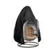 thumbnail image 1 of Funda protectora impermeable y a prueba de polvo para sillas colgantes de patio, funda negra para asiento de columpio para exteriores, 1 of 5