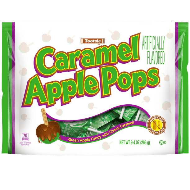 Tootsie Caramel Apple Pops, 9.4 Oz