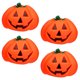 thumbnail image 3 of 4 unids Halloween Calabaza Cartoon Dog Pet Dog Squeaker Juguetes para Perros Pequeños Mascotas, 3 of 5