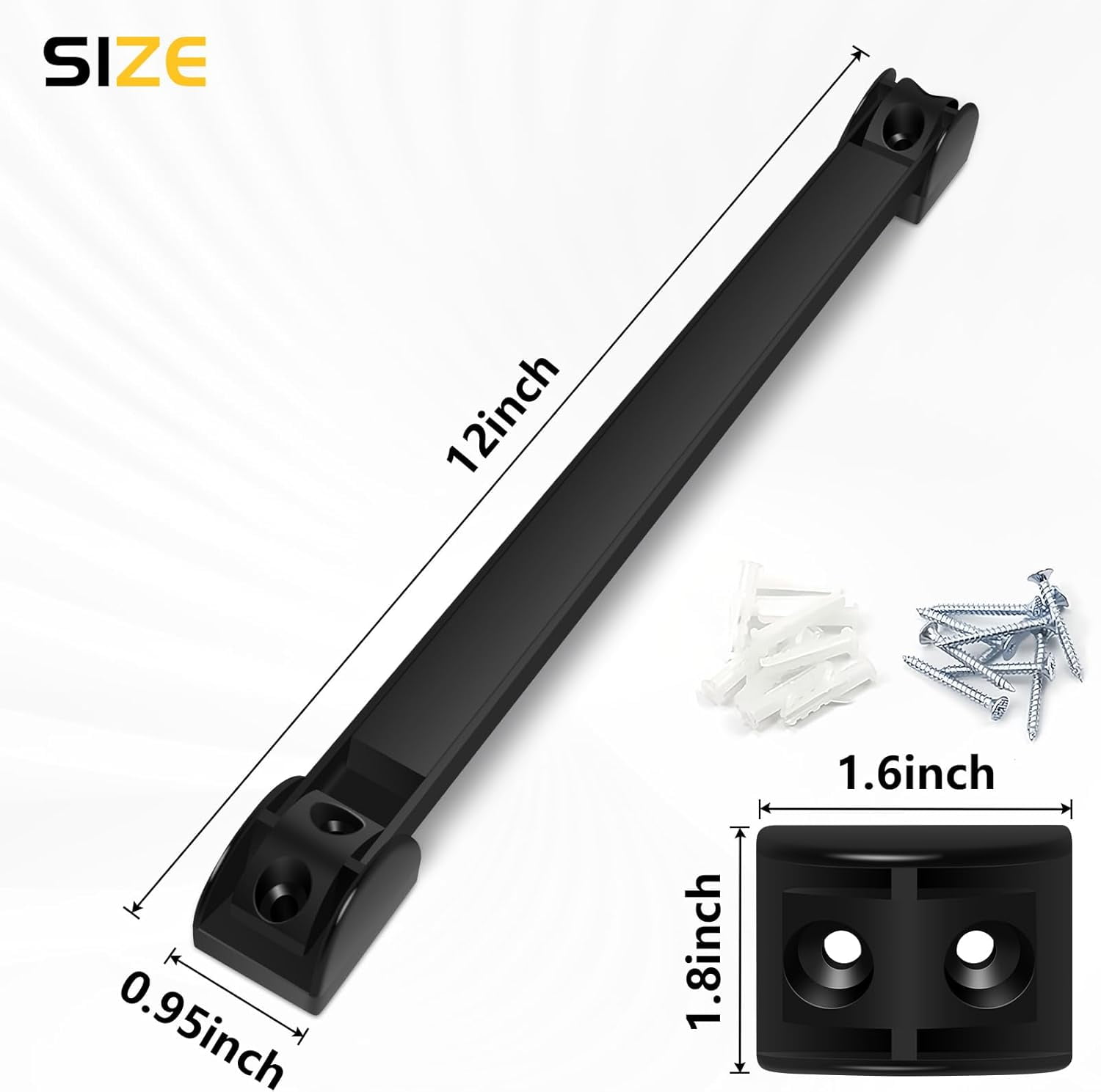 CozyNestFinds Magnetic Tool Holder Strip 4 Pack, 12 In Heavy Duty Tool Organizer Magnetic Strip, Tool Magnet Bar For Garage Tool Organization