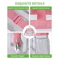 thumbnail image 3 of MAY TREE Bolsa transparente para eventos en estadios Bolsa de almuerzo transparente de 12 × 6 × 12 con correas reforzadas para el trabajo y eventos deportivos, 3 of 5
