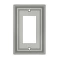 thumbnail image 2 of (3 pack) Elumina 150RNNB Sydney Satin Nickel Steel 1 Rocker Standard 5 in. Tall Wallplate, 2 of 6