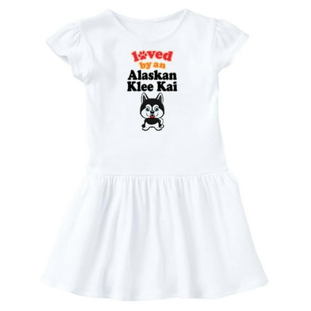 

Inktastic Alaskan Klee Kai Dog Gift Gift Toddler Girl Dress