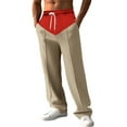 thumbnail image 1 of WEAIXIMIUNG Camo Sweatpants Men's Elastic Pants Assorted Color Breathable Loose Casual Pants, 1 of 9
