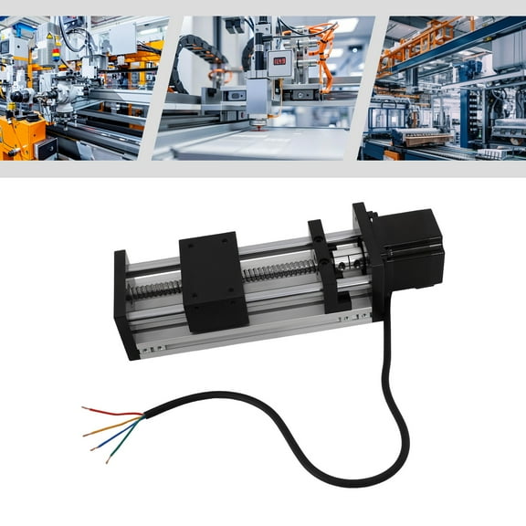 23 Motor Linear Guide Rail CNC Slide Stage Actuator Ball Screw Motion Table 100mm
