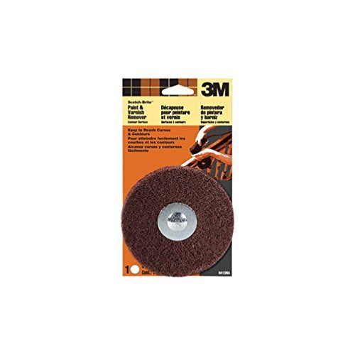 3M 9413NA Scotch-Brite Paint & Varnish Remover Disc Contour Surface