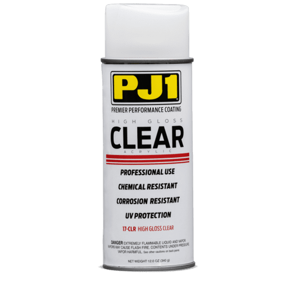 Pj1 High Gloss Clear Coat Acrylic Frame Paint W/ Uv Protection 11Oz 17-Clr 17-CLR