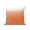 Orange, variant on 1 Pack Outdoor Throw Pillow, Modern Orange Waterproof Pillow with Insert Included, Abstract Ombre Geometric Morocco Decorative Accent Cushion Sofa Pillows for Patio Porch, 16 x 16 In