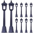 thumbnail image 1 of KAKOWELY 10 farolas decorativas en miniatura para casas., 1 of 4
