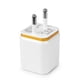 thumbnail image 4 of Cateissary UE enchufe 3.1A Universal 2 puertos USB de pared adaptador de viaje para Teléfono y Comunicación No. 4, 4 of 6
