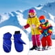 thumbnail image 3 of Yuarrent 1 par de mitones para niños, guantes Unisex impermeables de invierno, equipo deportivo para niños, regalos fáciles de combinar, actividades al Suministros térmicos azul 1 Yuarrent HA059223-02B, 3 of 5
