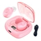 thumbnail image 1 of Auriculares True Wireless IP65 Auriculares impermeables Pantalla digital Estuche de carga Auriculares 5.0 compatibles con Bluetooth, Rosa seitruly EL000340-03B, 1 of 2