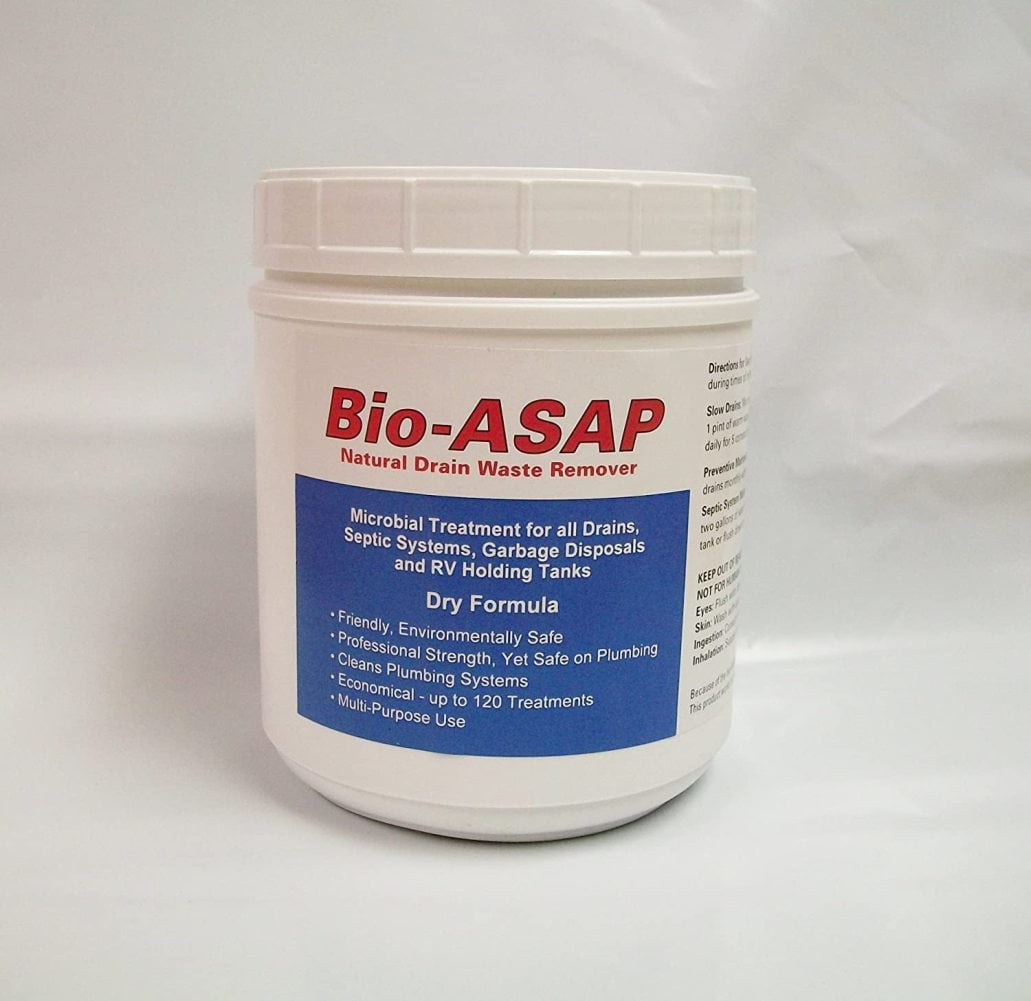 Bio-ASAP Drain Septic Bacteria 2lbs All Natural 