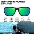 thumbnail image 2 of Gafas de sol deportivas STORYCOAST polarizadas irrompibles, paquete de 2, 2 of 7