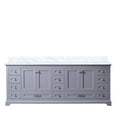 thumbnail image 2 of Dark Grey Bathroom Vanity With Marble Top - 84 In. W X 22 D, Solid Wood, 14 Drawers, 2 Cabinets, Scratch And Stain & Double Bath Top, Drawers, 2 of 6