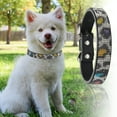 thumbnail image 6 of Glitter Pet Traction Collar - Adjustable Faux Leather - Anti-loss Pet Dog Head Collar for Small Medium Dogs, 6 of 8
