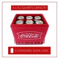 thumbnail image 4 of Coca-Cola Refroidisseur Électrique Rétro AC/DC 6 Canettes, 4L (4,2 Quarts), Chargement Par Le Haut, 4 of 6