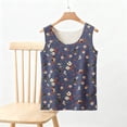 thumbnail image 2 of HAiming Womens Thermal Tank Tops Floral Print Sleeveless Base Layer Vest Seamless Crewneck Warm Winter Tees, 2 of 3