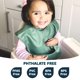 thumbnail image 2 of Babero para comida Tiny Twinkle, impermeable y ajustable, paquete de 3, 2 of 8