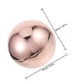 thumbnail image 2 of Minkissy Globe Moderne pour Regarder Globe pour Regarder Boule Miroir Boule Réfléchissante Acier Inoxydable pour Jardin 1 Ensemble, 2 of 8