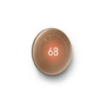 thumbnail image 3 of Google Nest Learning Thermostat (4th Gen) with Nest Temperature Sensor (2nd Gen) - Energy-Saving Smart Thermostat with Smart Schedule - Monitors Heating and Cooling System - Polished Gold, 3 of 8