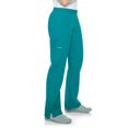 thumbnail image 3 of Landau Essentials Tailored Fit 9-Pocket Cargo Scrub Pants for Women 8380, 3 of 6