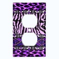 thumbnail image 2 of Metal Light Switch Plate Cover African Safari Animal Print Tribal Art Pattern SFR045, 2 of 13