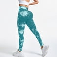 thumbnail image 2 of GEWSEY Legging Anti Cellulite Women 3D Compression High Waisted Lifting Yoga Pants Workout Tummy Control Opaque (Mint Green, XL), 2 of 9