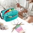 thumbnail image 5 of Organizador de Bolsa de Ganchillo Bolsa de Tejer Organizador de Almacenamiento de Hilo - Bolsa de Hilo para Crochet - Soporte de Hilo para Crochet Azul, 5 of 5