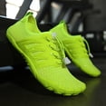 thumbnail image 4 of Running Shoes Breathable Men Women Fitness Sneakers (Fluorescent Green 44), 4 of 9