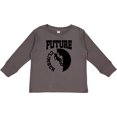thumbnail image 3 of Inktastic Climbing Future Climber Boys or Girls Long Sleeve Toddler T-Shirt, 3 of 5