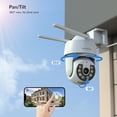 TMEZON 2K 3MP Outdoor Security Camera with 360° View, Auto Tracking, 2 ...