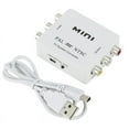thumbnail image 1 of Mini PAL NTSC Bi-Direction TV System Converter Switcher PAL to NTSC NTSC to PAL Dual-Way TV Composite Connection, 1 of 6