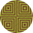 thumbnail image 1 of Ahgly Company Machine Washable Indoor Round Transitional Pistachio Green Area Rugs, 8' Round, 1 of 7