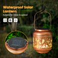 thumbnail image 4 of Farol solar HEGUD con forma de mariposa para exteriores, impermeable, decoración de jardín, 4 of 6