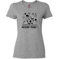 thumbnail image 3 of Inktastic Please Be Kind to Every Kind Cute Pig and Flowers Women's T-Shirt, 3 of 5