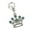 Blue, variant on LSLJS Cute 5 Diamond Crown Dog Tags Pet Jewelry Necklace, Pet Costume