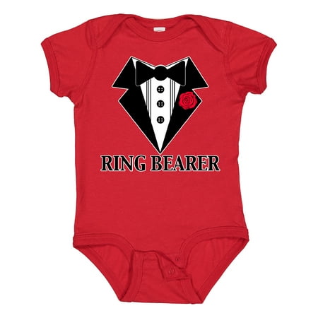

Inktastic Tuxedo Ring Bearer Gift Baby Boy Bodysuit