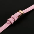 thumbnail image 4 of Uxcell Genuine Leather Band Smooth Flat Leather Watch Strap for Men and Women Pink/Rose Gold Tone 8mm, 4 of 7